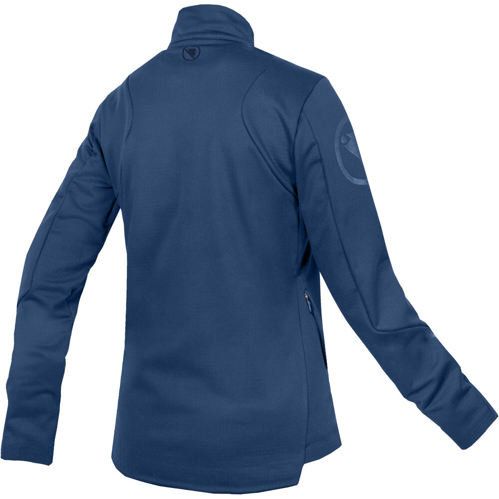 Endura chaqueta impermeable ciclismo mujer SingleTrack Softshell para mujer vista trasera