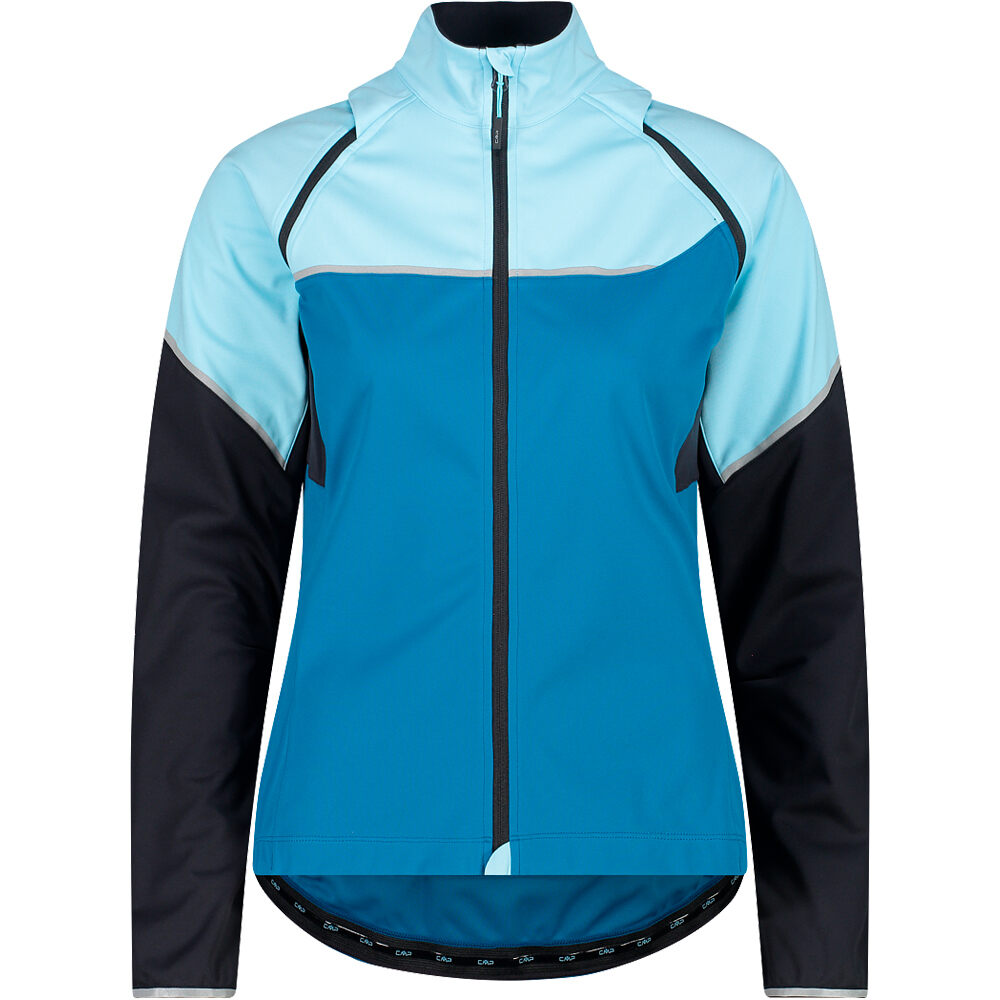 Cmp cortavientos ciclismo mujer WOMAN JACKET WITH DETACHABLE SLEEVES vista frontal