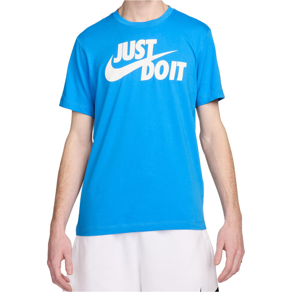Sportswear just do it swoosh camiseta manga corta hombre Azul (L)