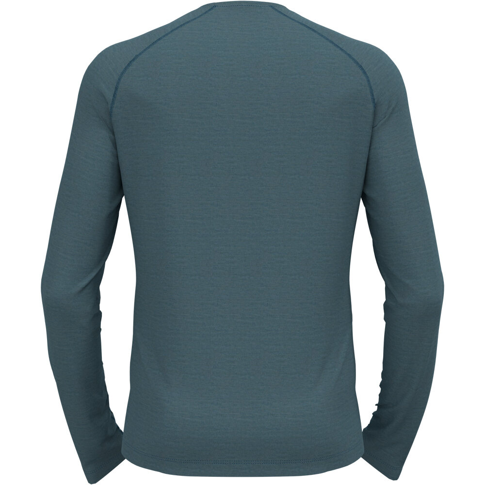 Odlo camiseta térmica manga larga hombre BL TOP crew neck l/s NATURAL PERFORMANCE vista trasera