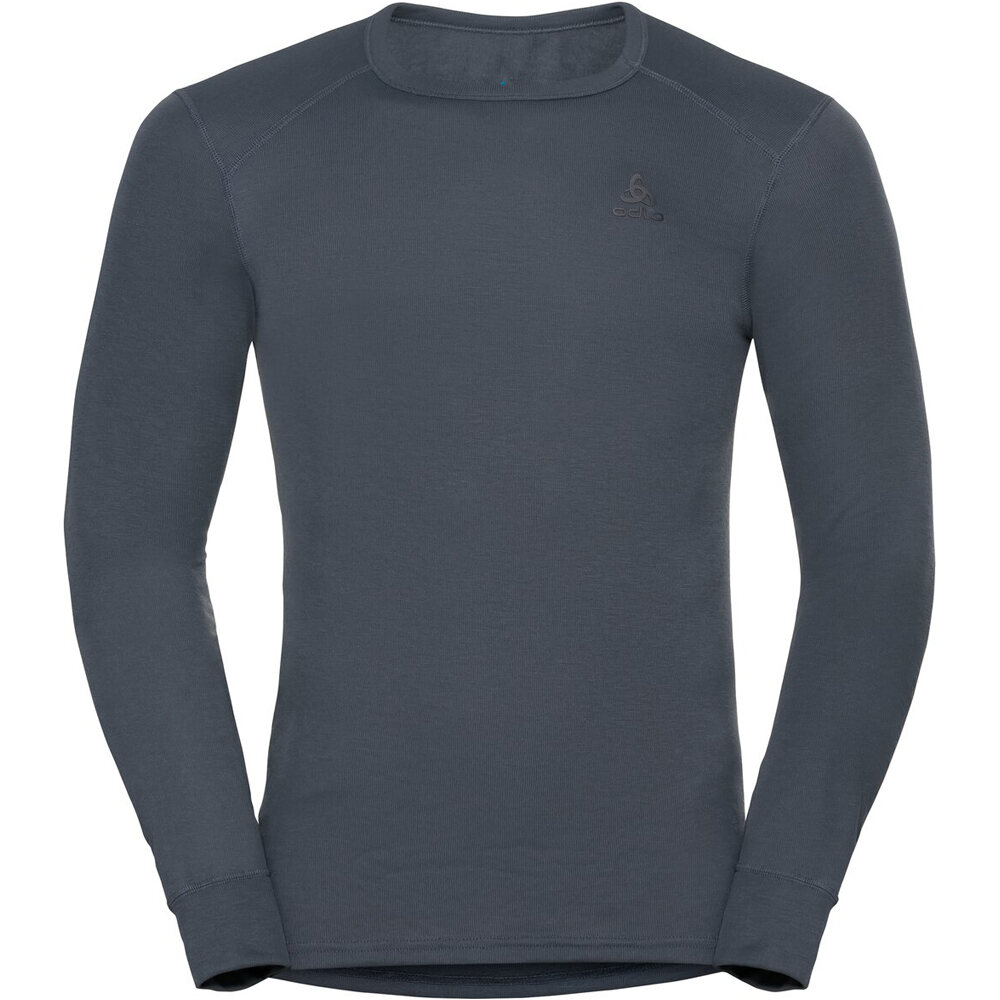 Odlo camiseta térmica manga larga hombre BL TOP crew neck l/s ACTIVE WARM ECO vista frontal