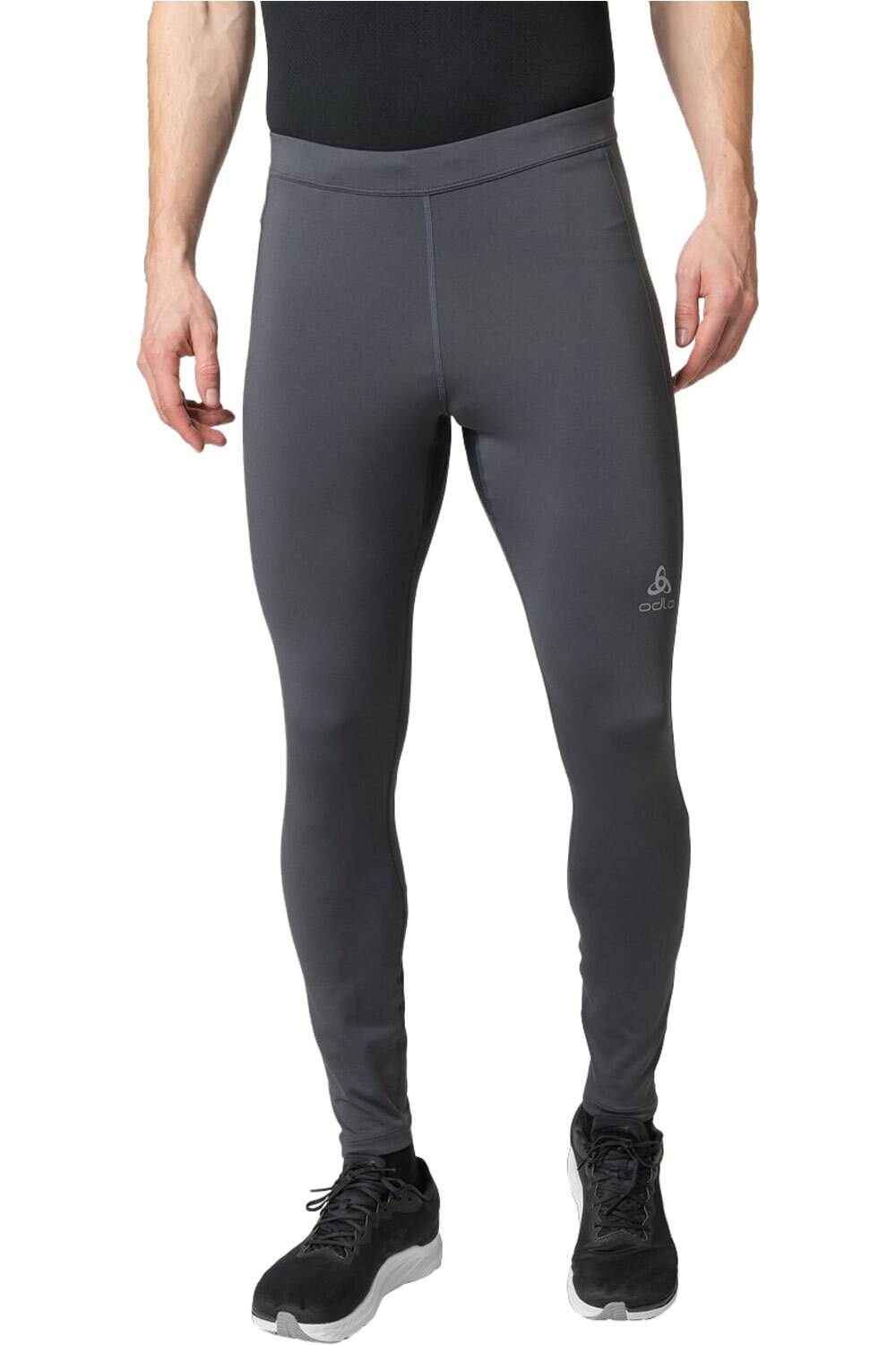 Odlo malla larga running hombre Tights ESSENTIAL WARM vista frontal