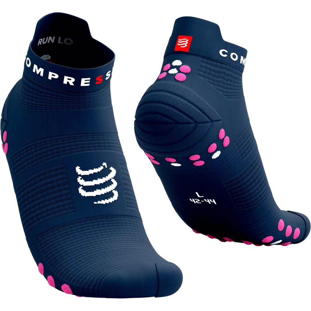 Compressport calcetines running Pro Racing Socks v4.0 Run Low vista frontal