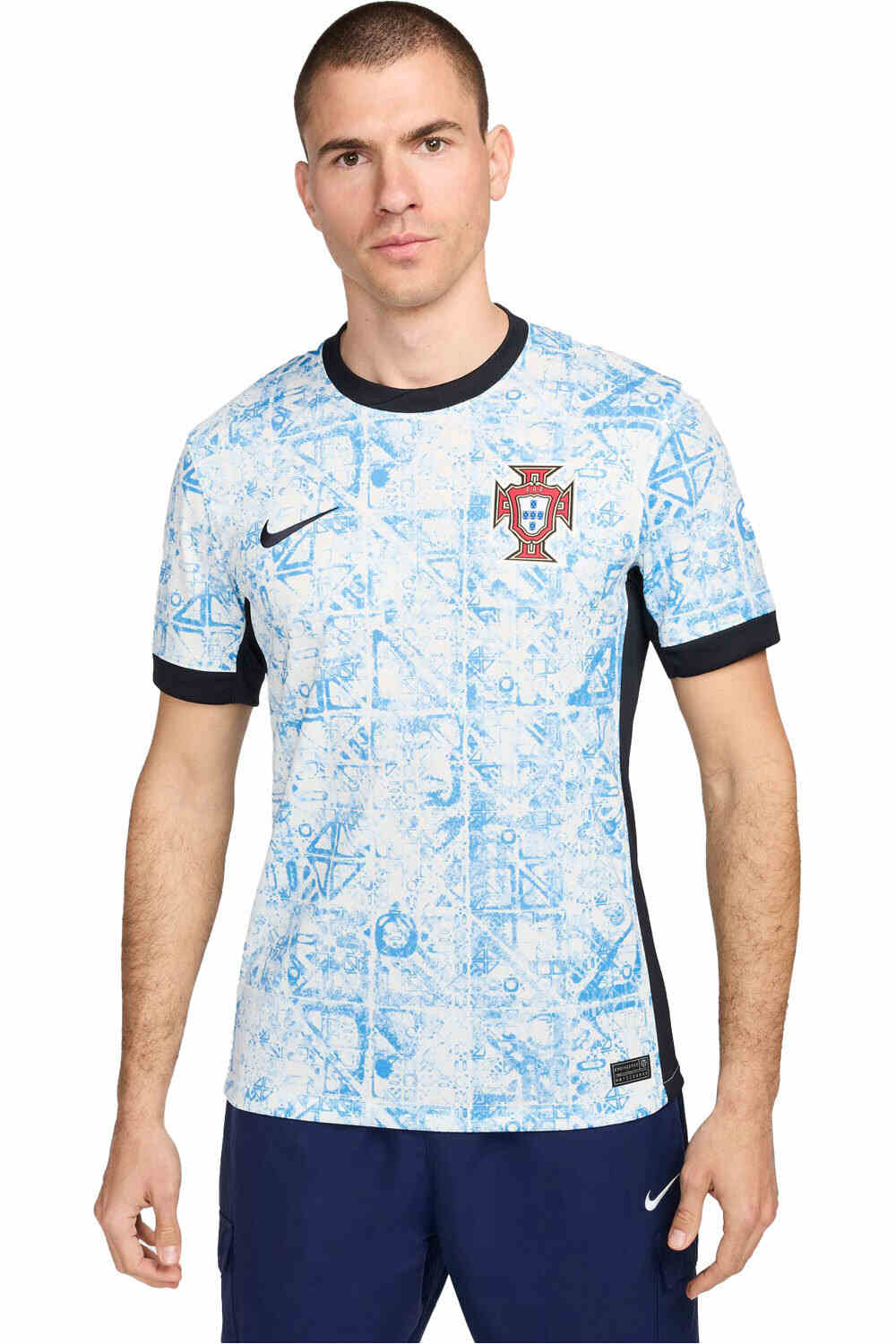 Nike camiseta de fútbol oficiales PORTUGAL 24 M NK DF STAD JSY SS AW vista frontal