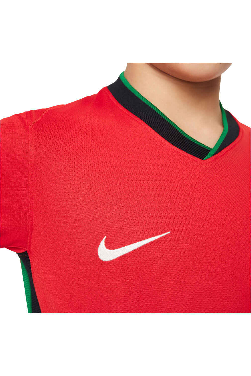 Nike camiseta de fútbol oficiales niño PORTUGAL 24 Y NK DF STAD JSY SS HM 04