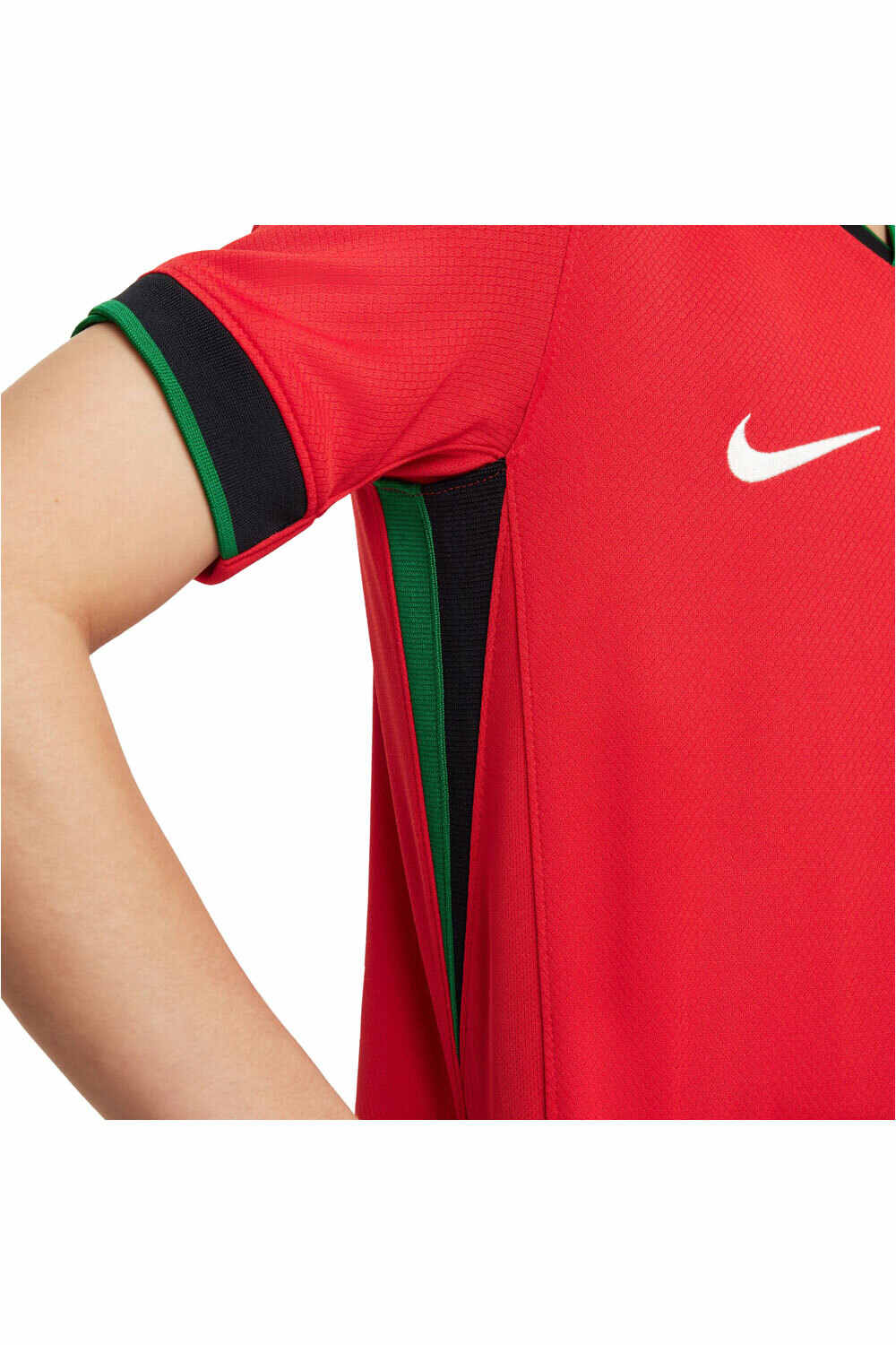 Nike camiseta de fútbol oficiales niño PORTUGAL 24 Y NK DF STAD JSY SS HM 05