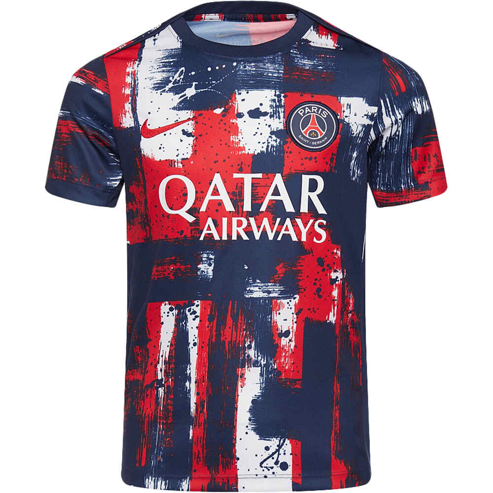Nike psg 24/25 primera equipacion camiseta entrenamiento niño