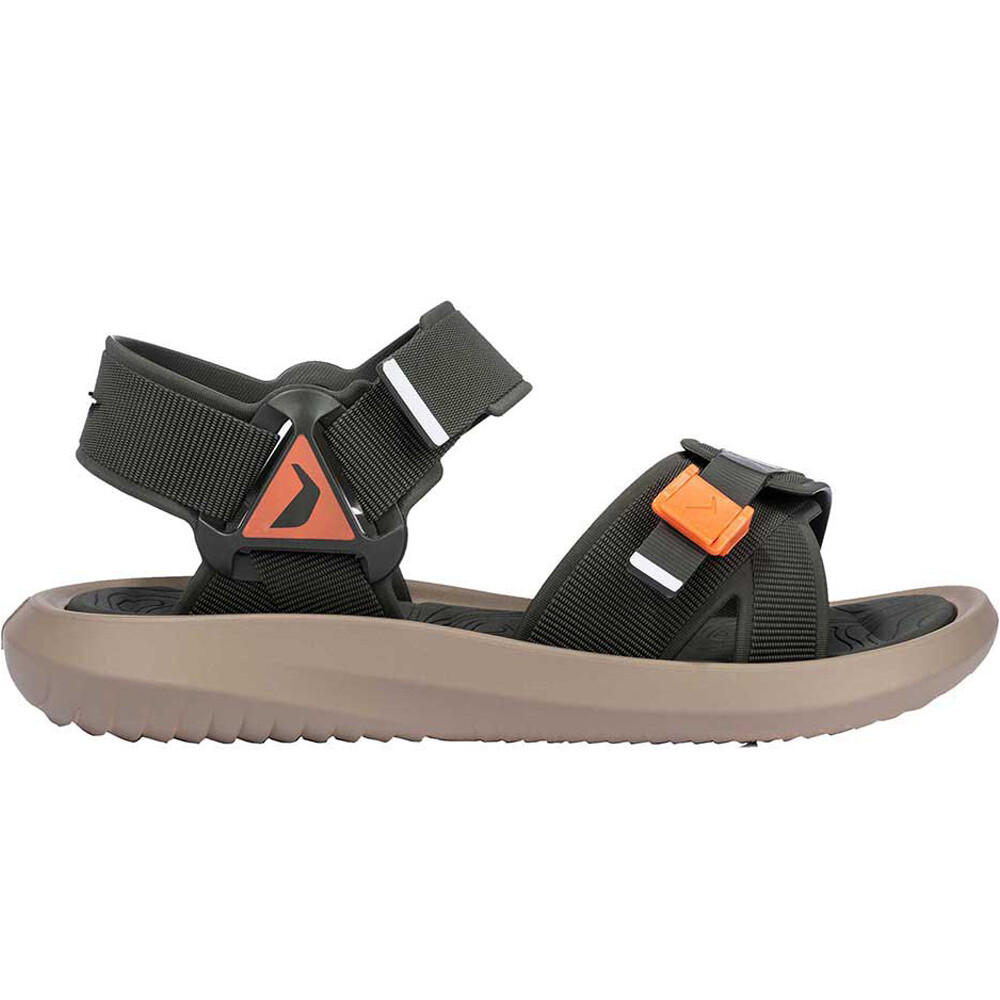 Papete chanclas hombre Verde (41)