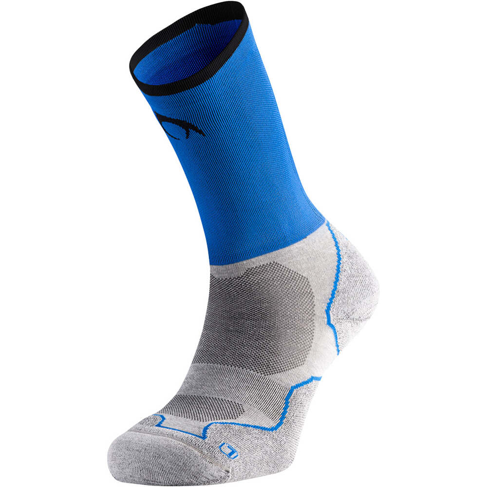 Desafio five compression calcetines running Gris (XL)
