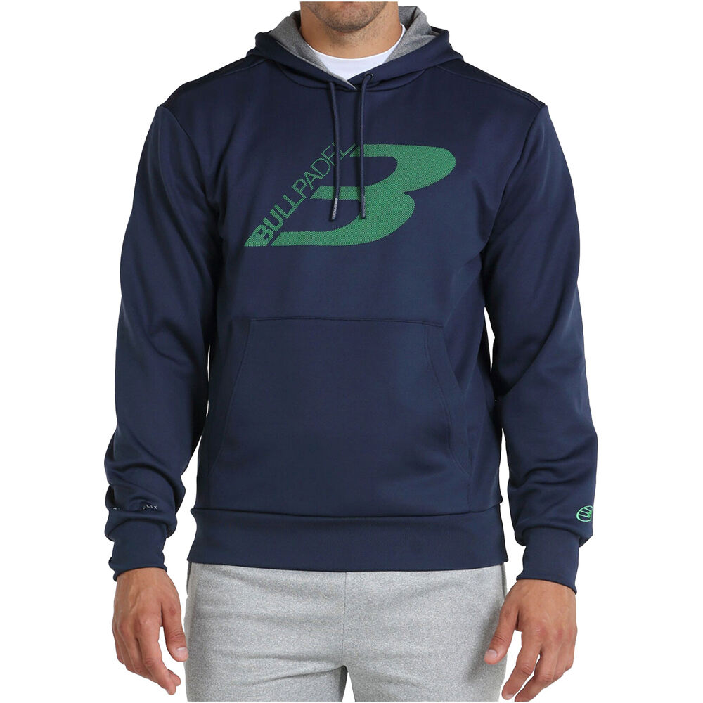 Bullpadel sudadera tenis hombre NOCLA vista frontal