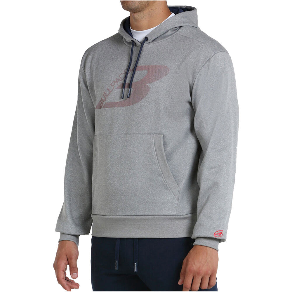 Bullpadel sudadera tenis hombre NOCLA vista detalle