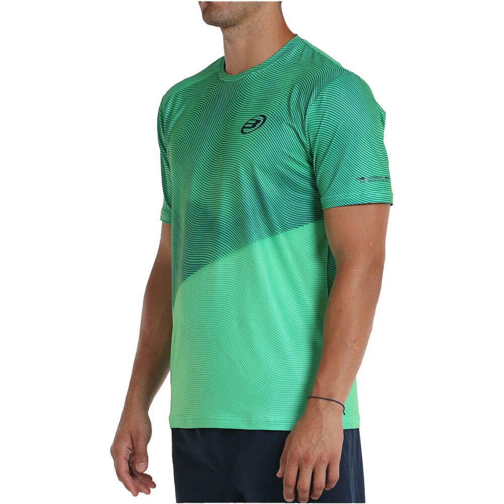 Bullpadel camiseta tenis manga corta hombre MISAR vista detalle