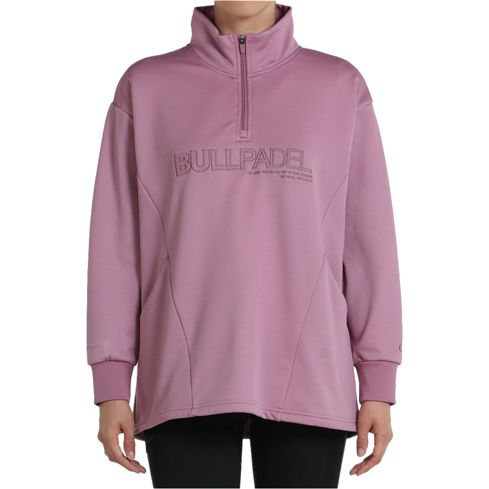 Bullpadel sudadera tenis mujer INANE vista frontal