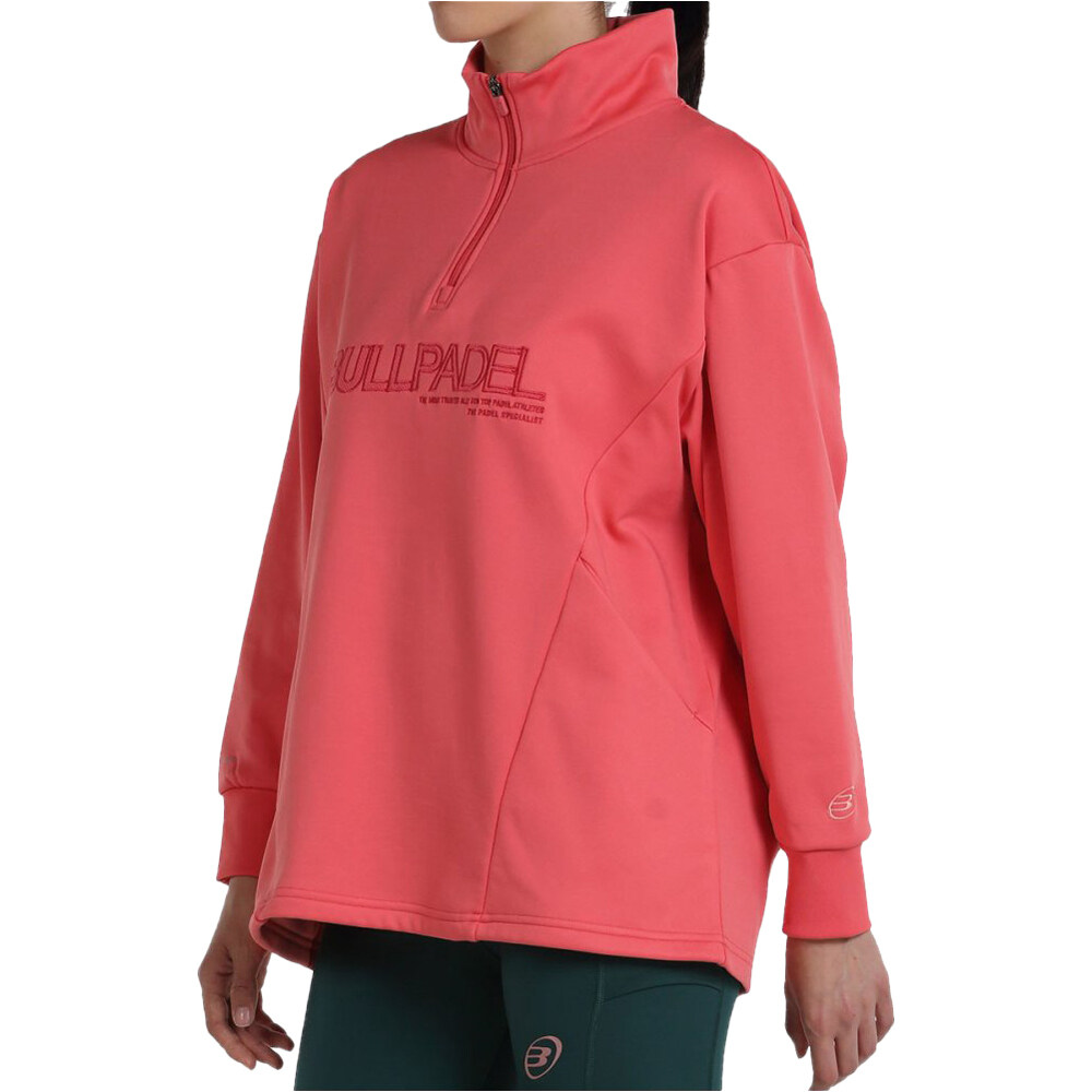 Bullpadel sudadera tenis mujer INANE vista detalle