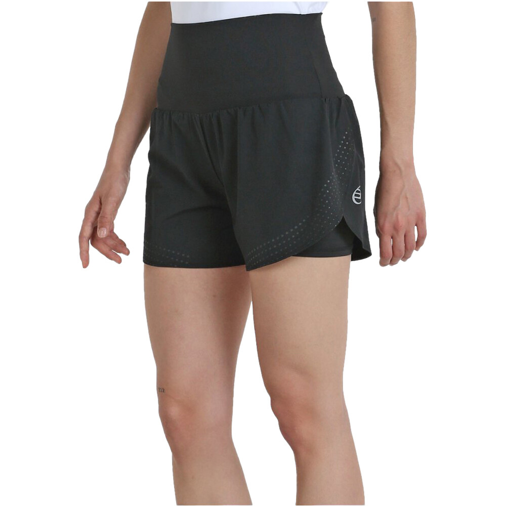 Bullpadel pantalon corto tenis mujer RIVAL vista detalle