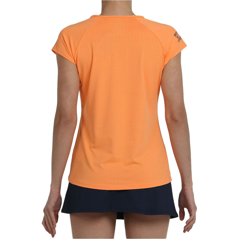 Bullpadel camiseta tenis manga corta mujer EPATA vista trasera