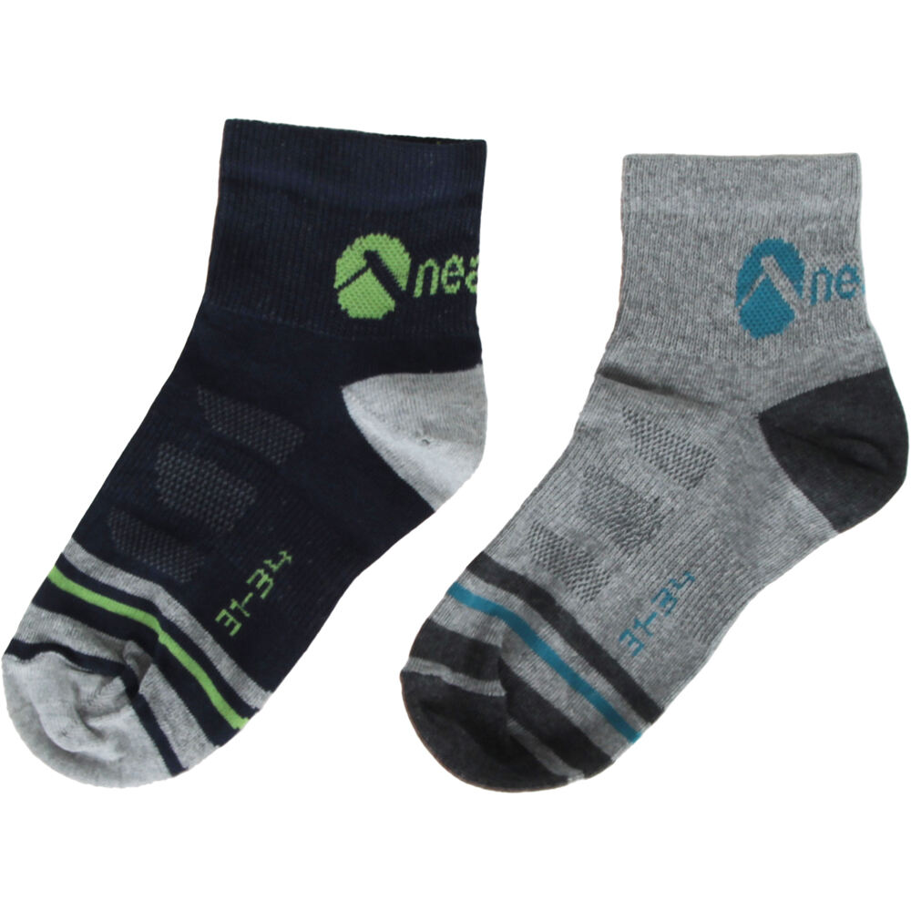 Neak Peak pack 2 trekking medio infantil calcetines montaña