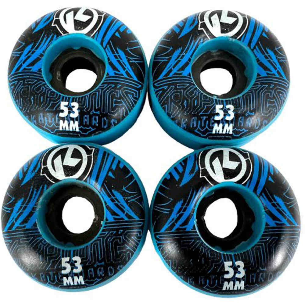 Kriptonics ruedas skateboard 53mm pack 4 ruedas skate