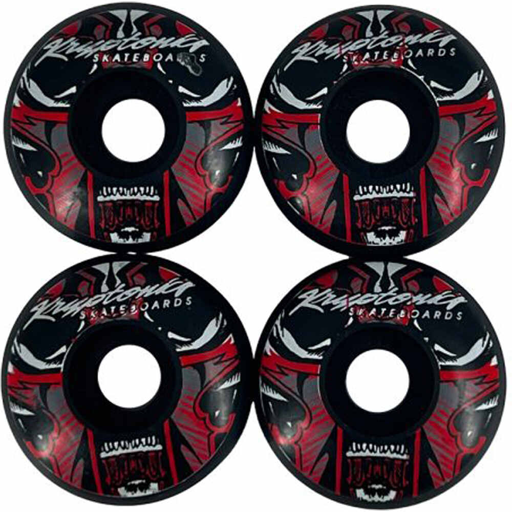 Kriptonics ruedas skateboard 53mm pack 4 ruedas skate