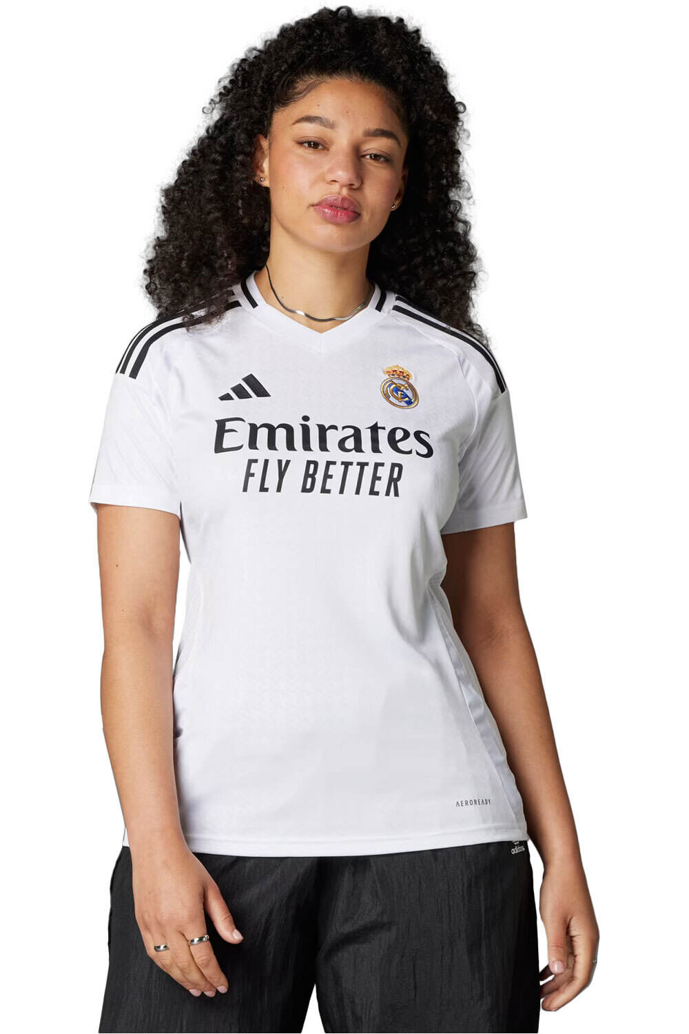 Real madrid 24/25 1 equipacion femenina camiseta de fútbol oficiales Blanco (M)