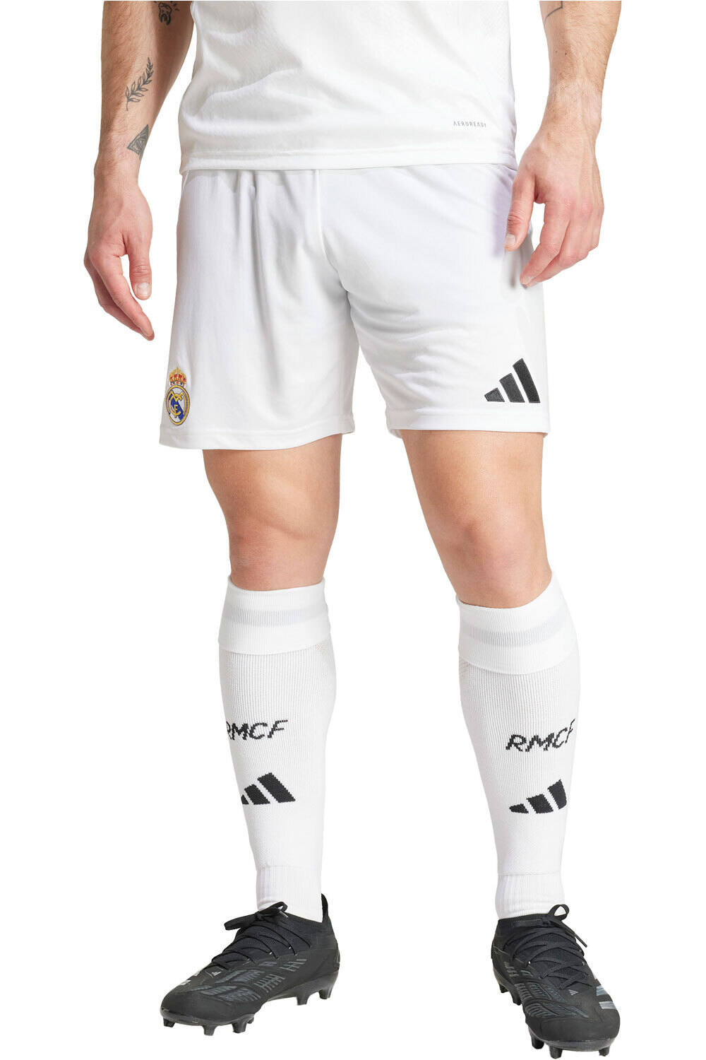 Real madrid 24/25 primera equipacion pantalones fútbol oficiales Blanco (XL)