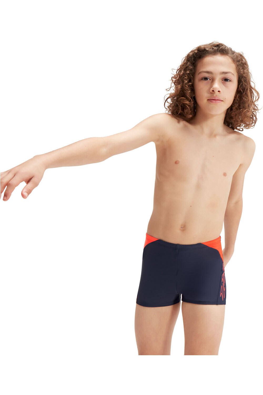 Speedo hyper boom logo splice bañador natación niño