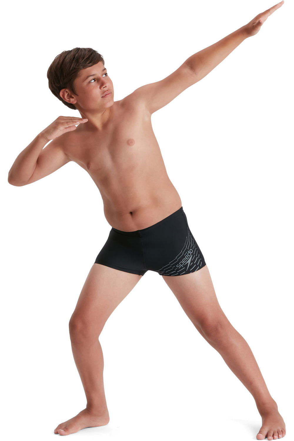 Speedo medley logo aquashort bañador natación niño