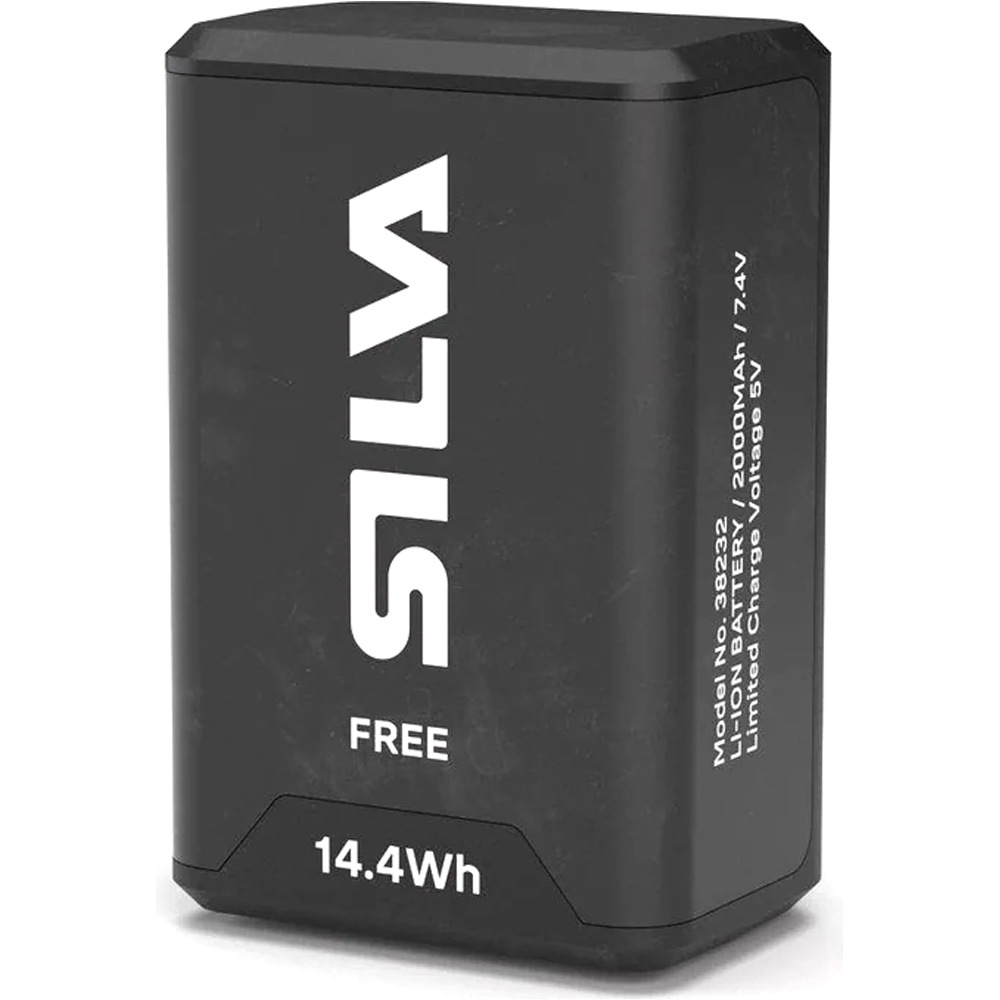 Silva complementos montaña FREE HEADLAMP BATTERY XS 2,0 Ah (14,4 Wh vista frontal