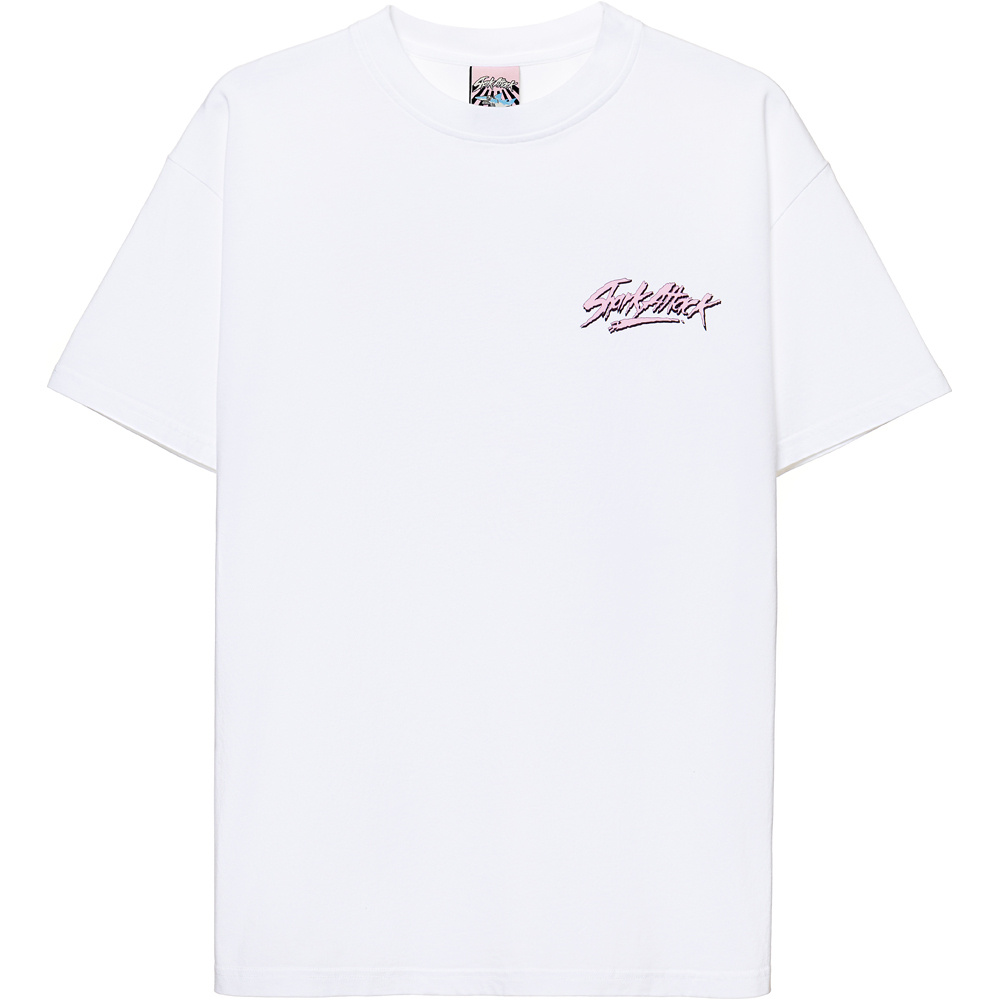 Classic logo camiseta ciclismo hombre Blanco (L)