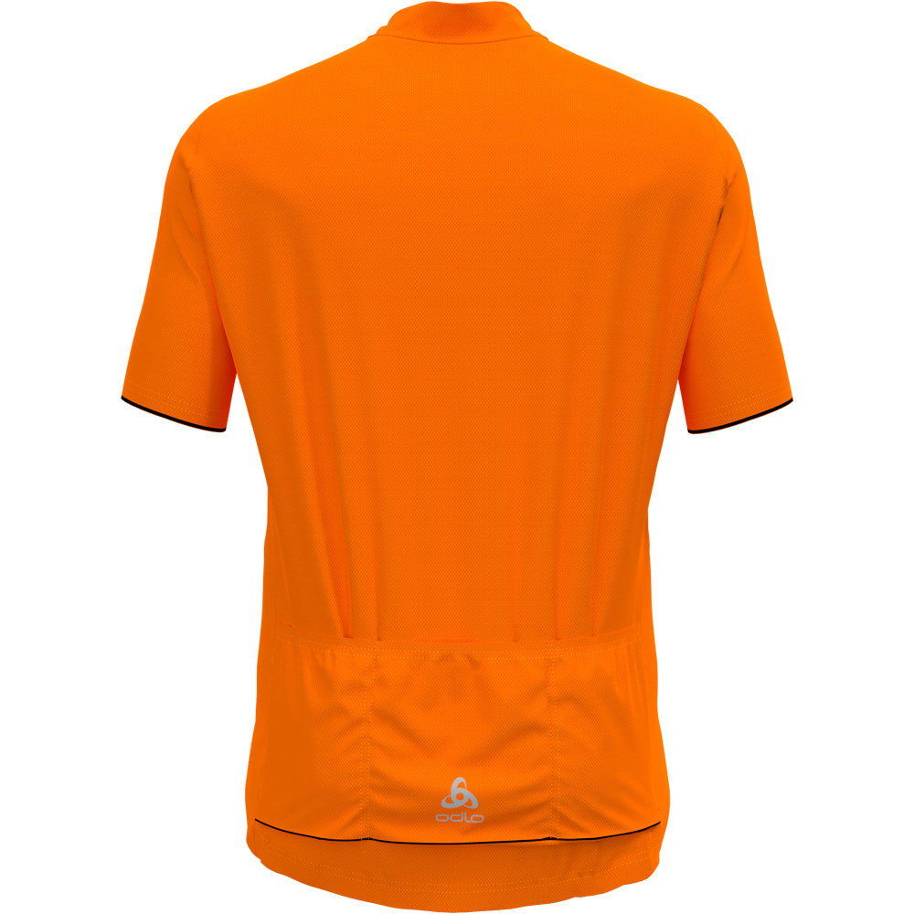 Odlo camiseta ciclismo hombre T-shirt s/u collar s/s 1/2 zip ESSENTIAL 01