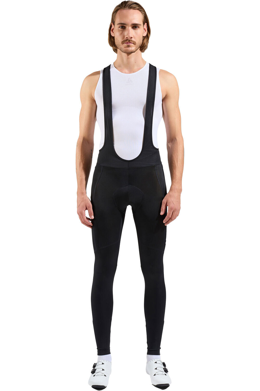 Essential culotte largo ciclismo Negro (XL)