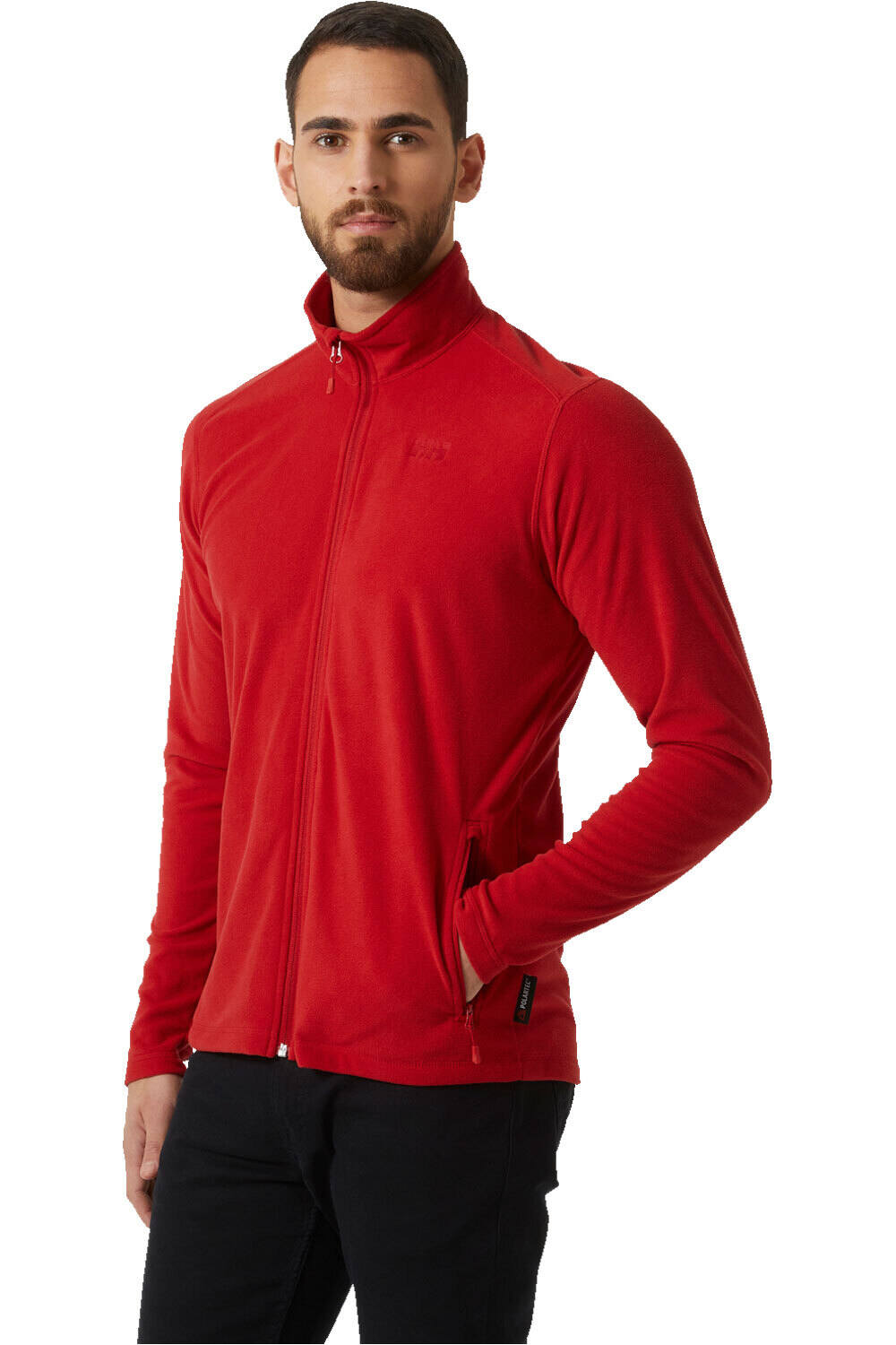 Daybreaker forro polar hombre Rojo (L)