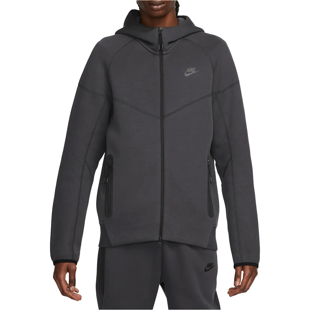 Sportswear tech fleece windrunner sudadera hombre Gris (XL)
