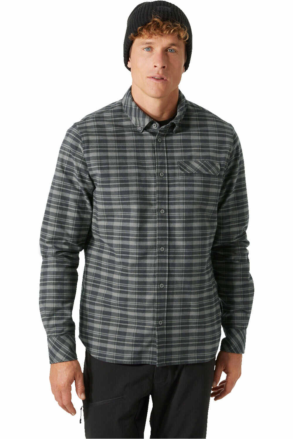 Helly Hansen classic check camisa montaña manga larga hombre