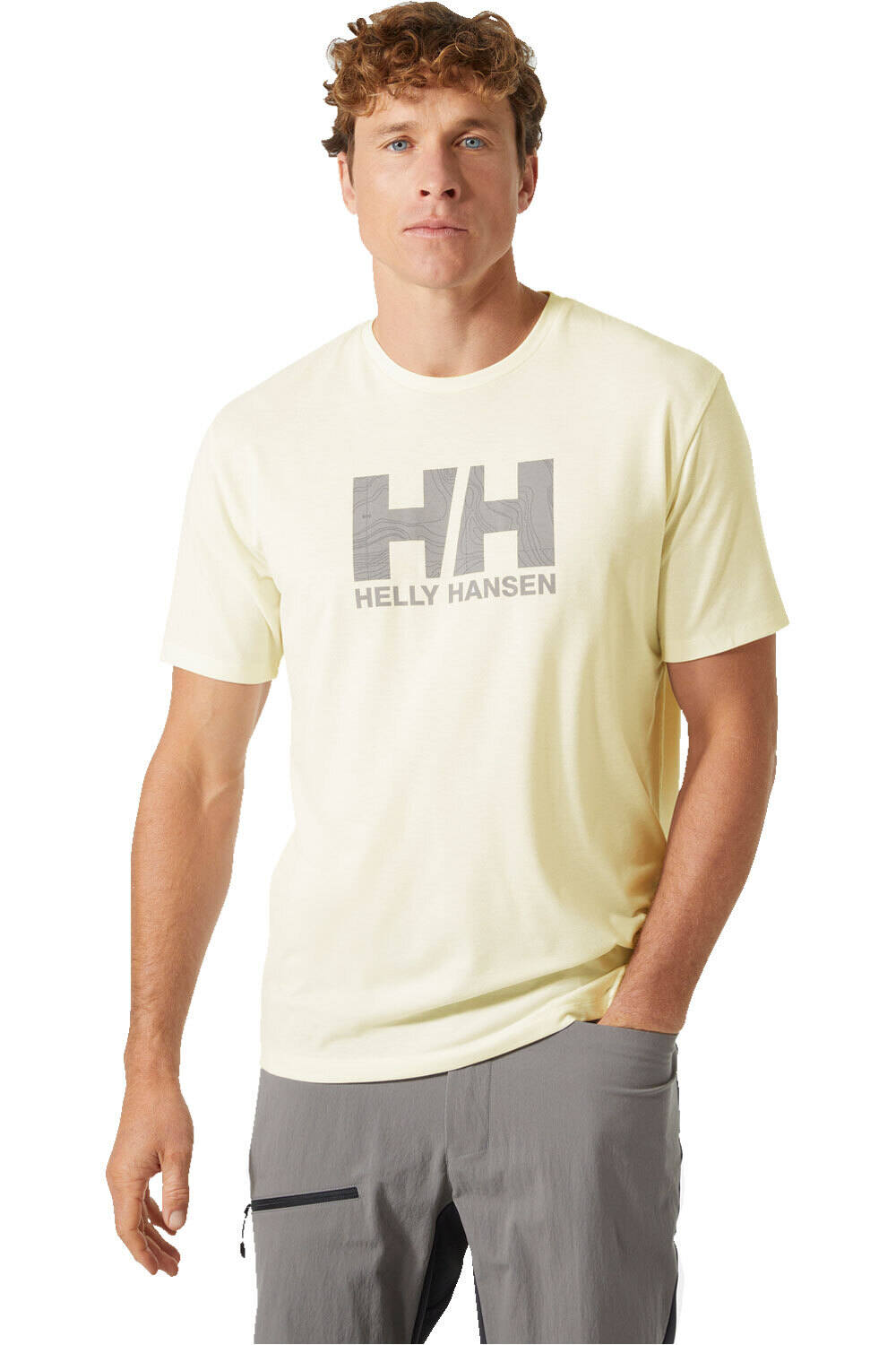 Helly Hansen camiseta montaña manga corta hombre SKOG RECYCLED GRAPHIC T-SHIRT vista frontal