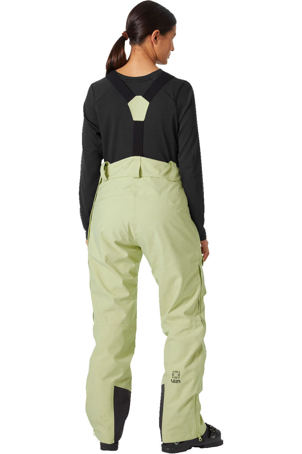 Helly Hansen pantalones esquí mujer W POWDERQUEEN BIB PANT vista trasera