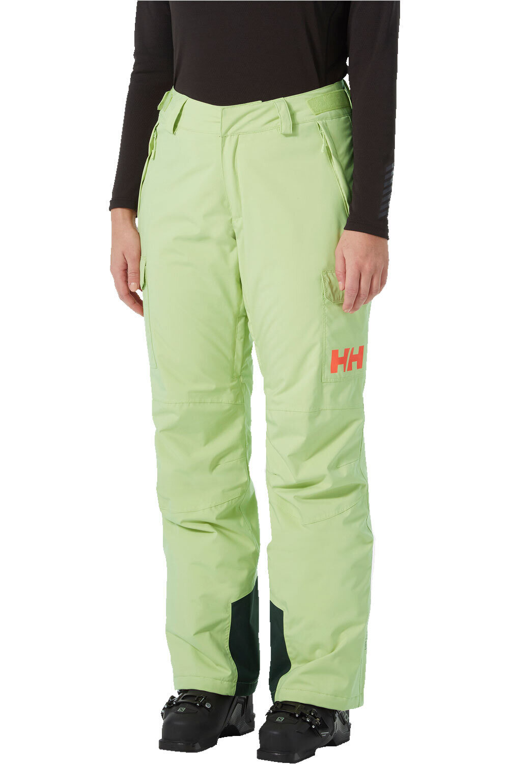 Helly Hansen pantalones esquí mujer W SWITCH CARGO INSULATED PANT vista frontal