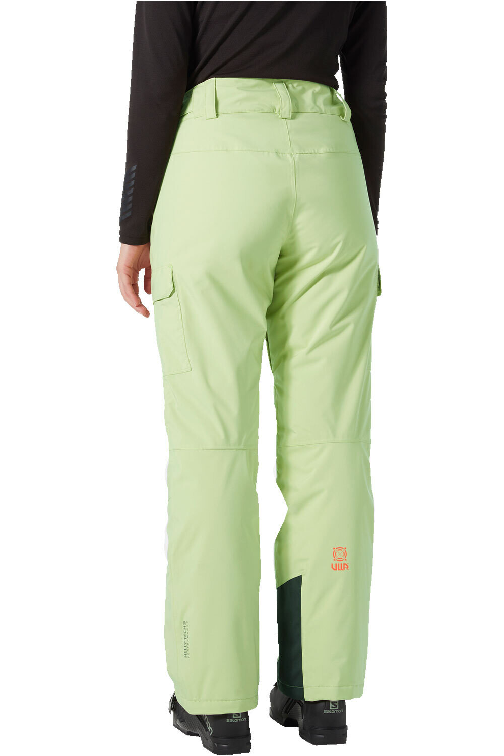 Helly Hansen pantalones esquí mujer W SWITCH CARGO INSULATED PANT vista trasera