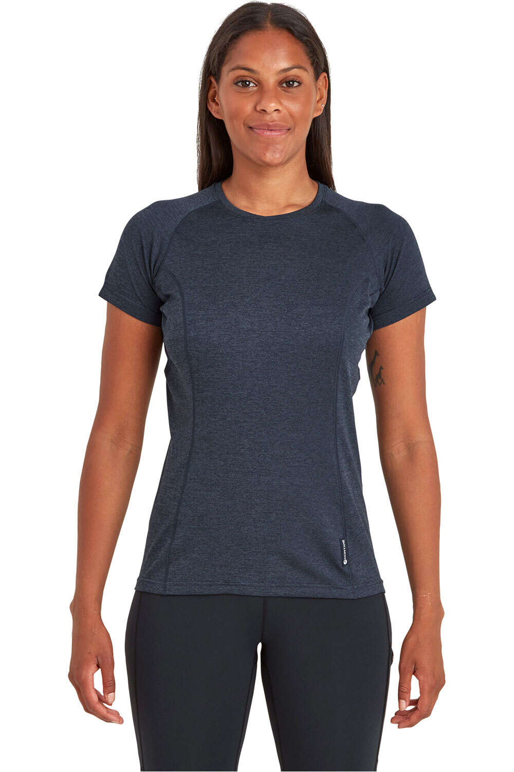 Dart camiseta montaña manga corta mujer Azul (S)