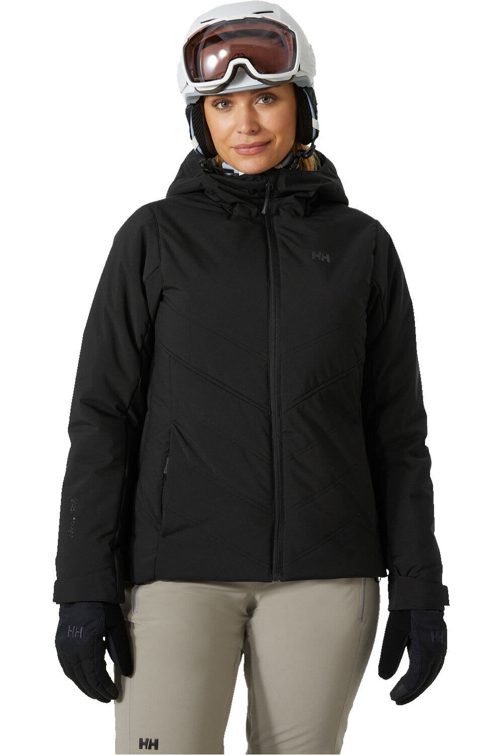 Alpine insultaed chaqueta esquí mujer Negro (XL)