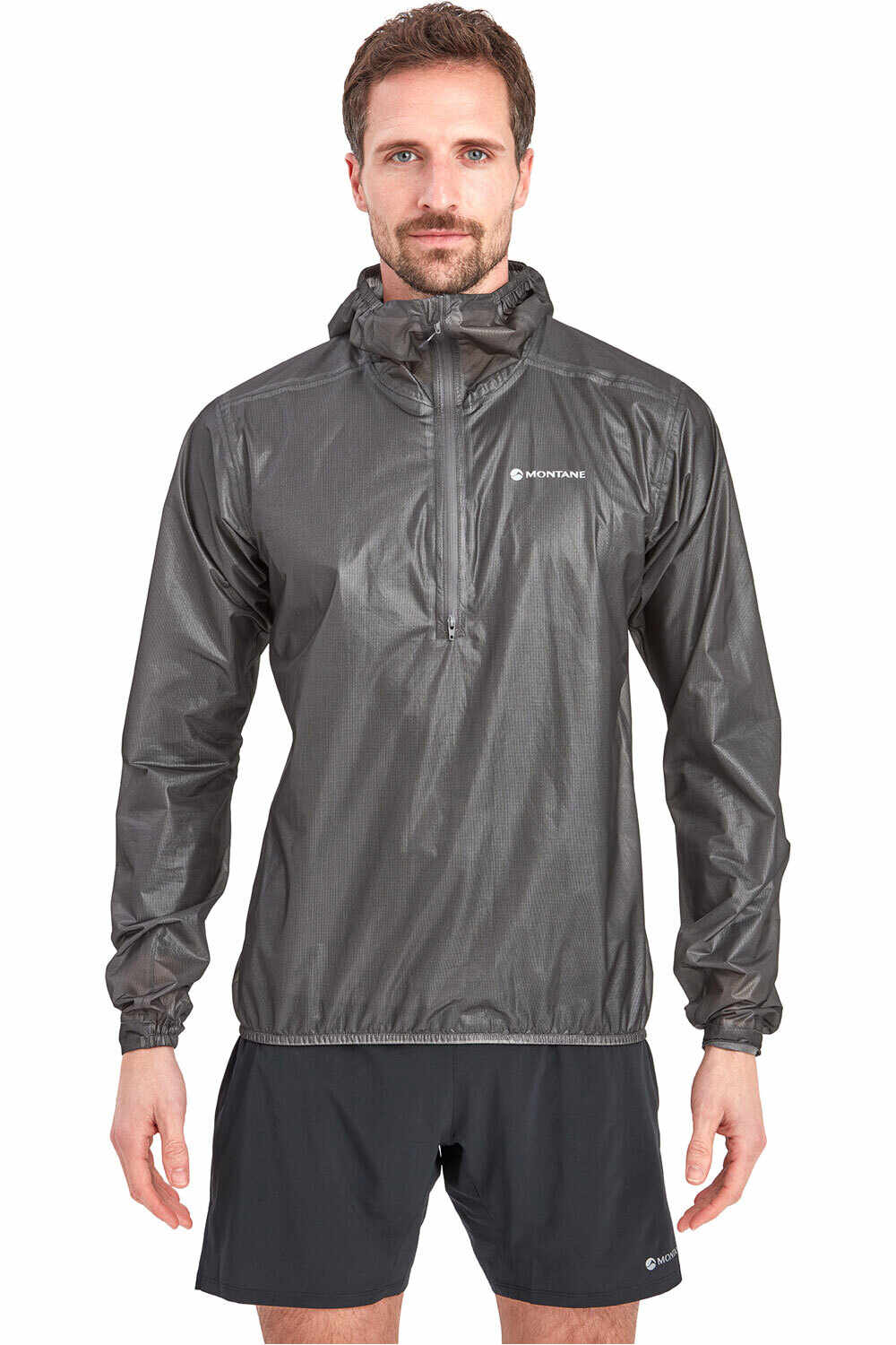 Montane chubasquero hombre MINIMUS NANO PULL ON vista frontal