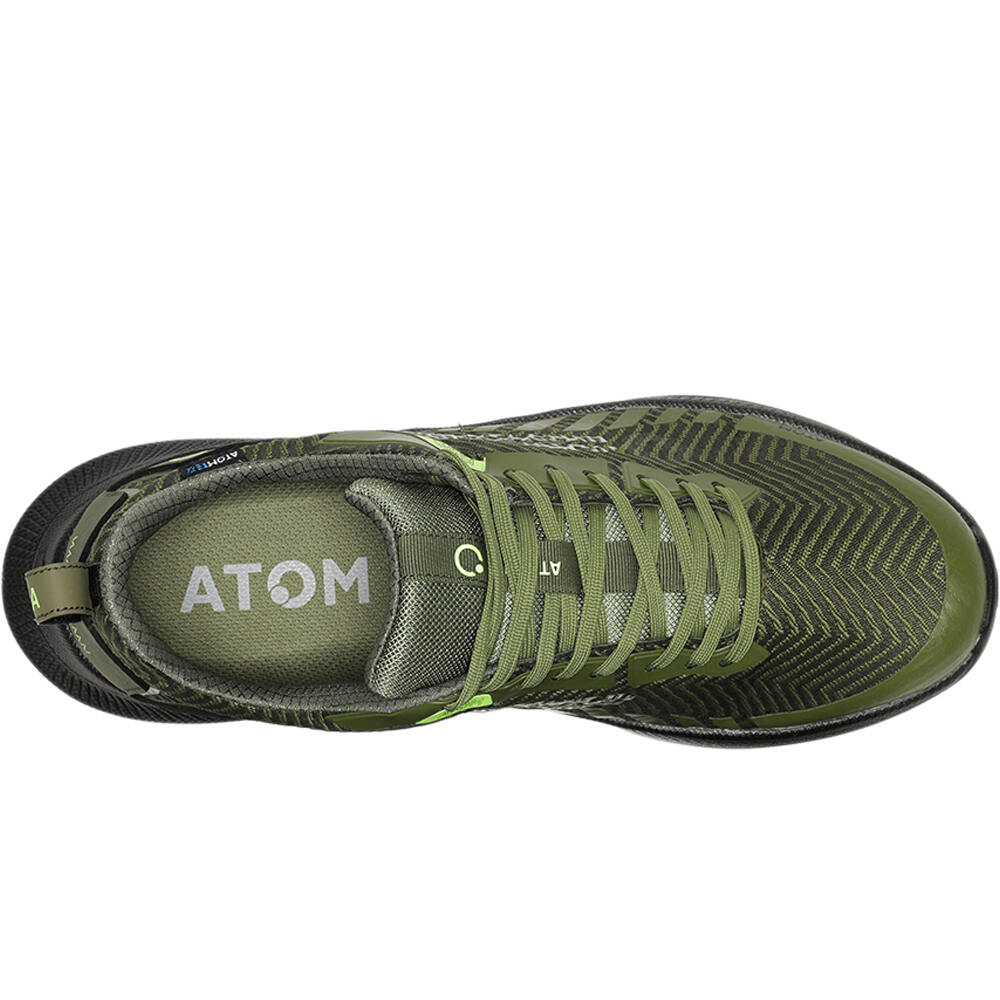 Atom zapatillas trail hombre AT117 TERRA HIGH-TEX vista superior