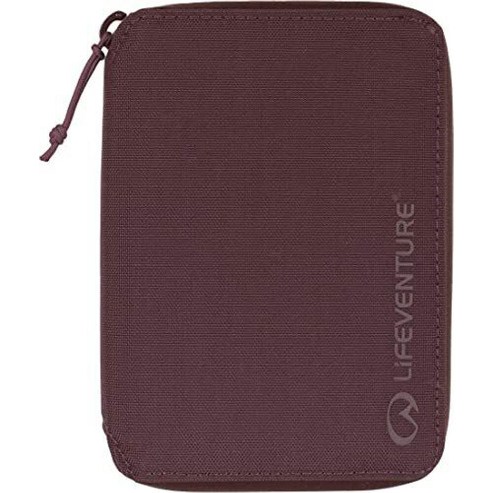 Rfid mini travel wallet recycle varios montaña Morado (UNICA)