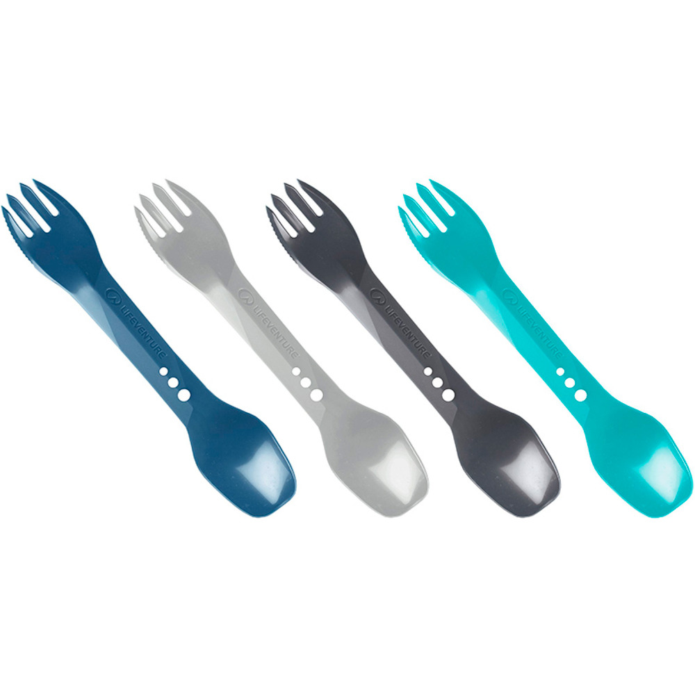 Lifeventure ellipse spork 4 pack varios menaje