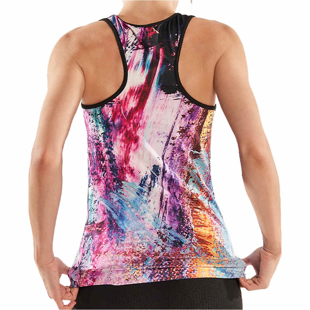 Sporthg camiseta técnica tirantes mujer HG-GALAXY SLEEVELESS T-SHIRT vista trasera