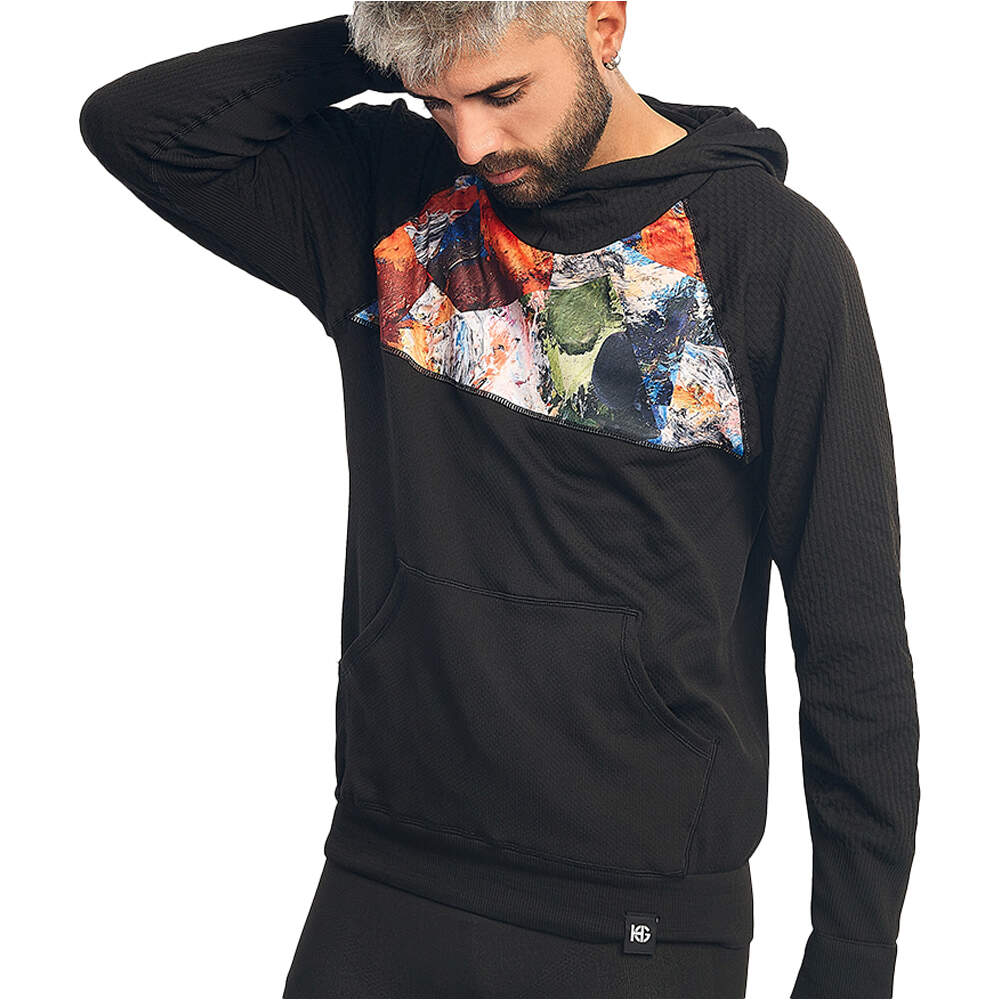 Sporthg camiseta técnica manga larga hombre HG-KONG SWEATSHIRT vista frontal