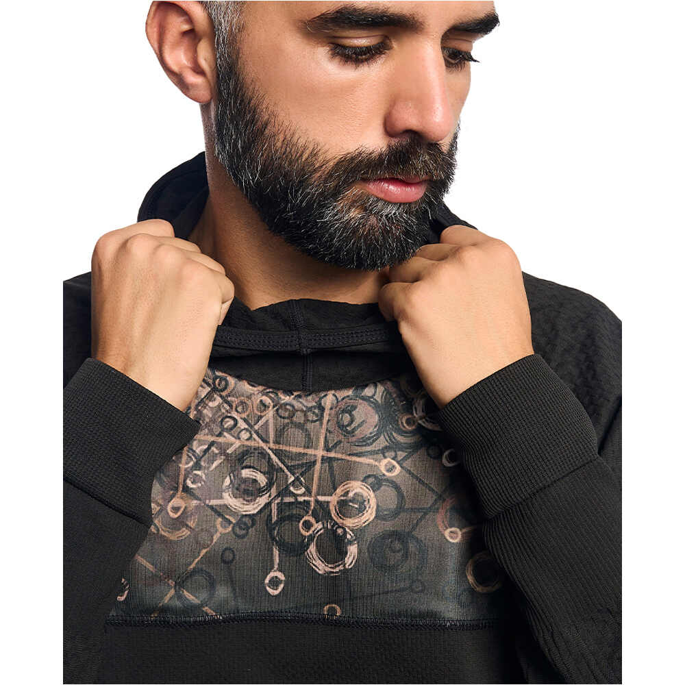 Sporthg camiseta técnica manga larga hombre HG-KONG SWEATSHIRT vista detalle