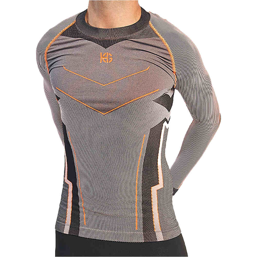 Verges camiseta térmica manga larga hombre (M)