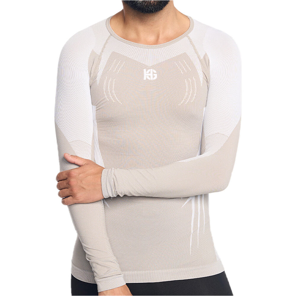Raven camiseta térmica manga larga hombre (XL)