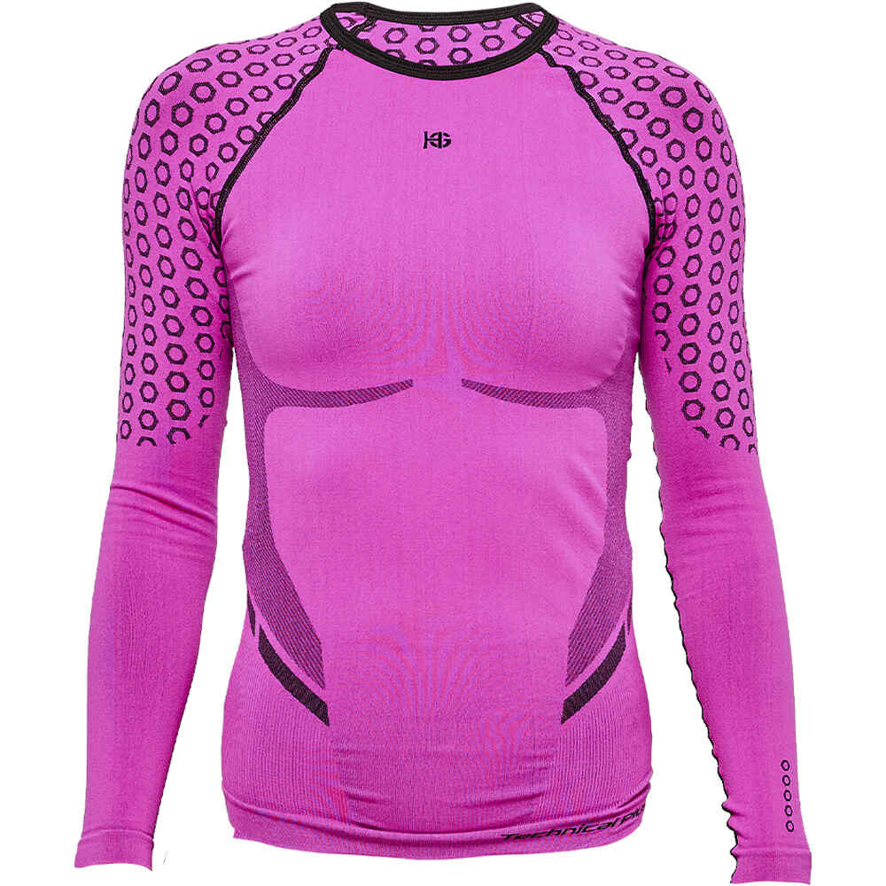 Sporthg camisetas termicas mujer HG-SCOOT LONG SLEEVED T-SHIRT vista frontal
